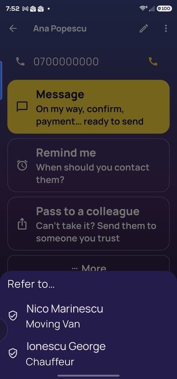 Refer to… lista colegilor tăi